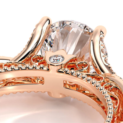 Verragio Vintage Round Engagement Ring