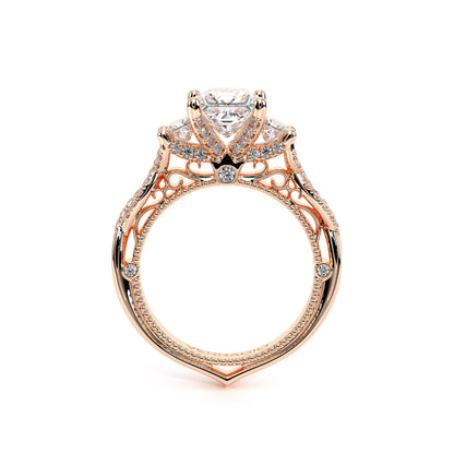 Verragio Three-Stone Princess Engagement Ring