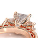 Verragio Three-Stone Princess Engagement Ring
