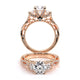 Verragio Three-Stone Round Engagement Ring