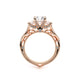 Verragio Three-Stone Round Engagement Ring