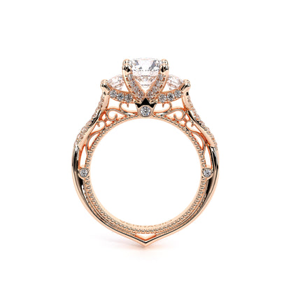 Verragio Three-Stone Round Engagement Ring