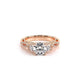 Verragio Three-Stone Round Engagement Ring