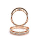 Verragio Halo Round Wedding Band
