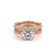 Verragio Halo Round Wedding Band