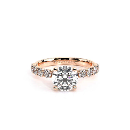 Verragio Pave Round Engagement Ring