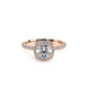 Verragio Halo Cushion Engagement Ring