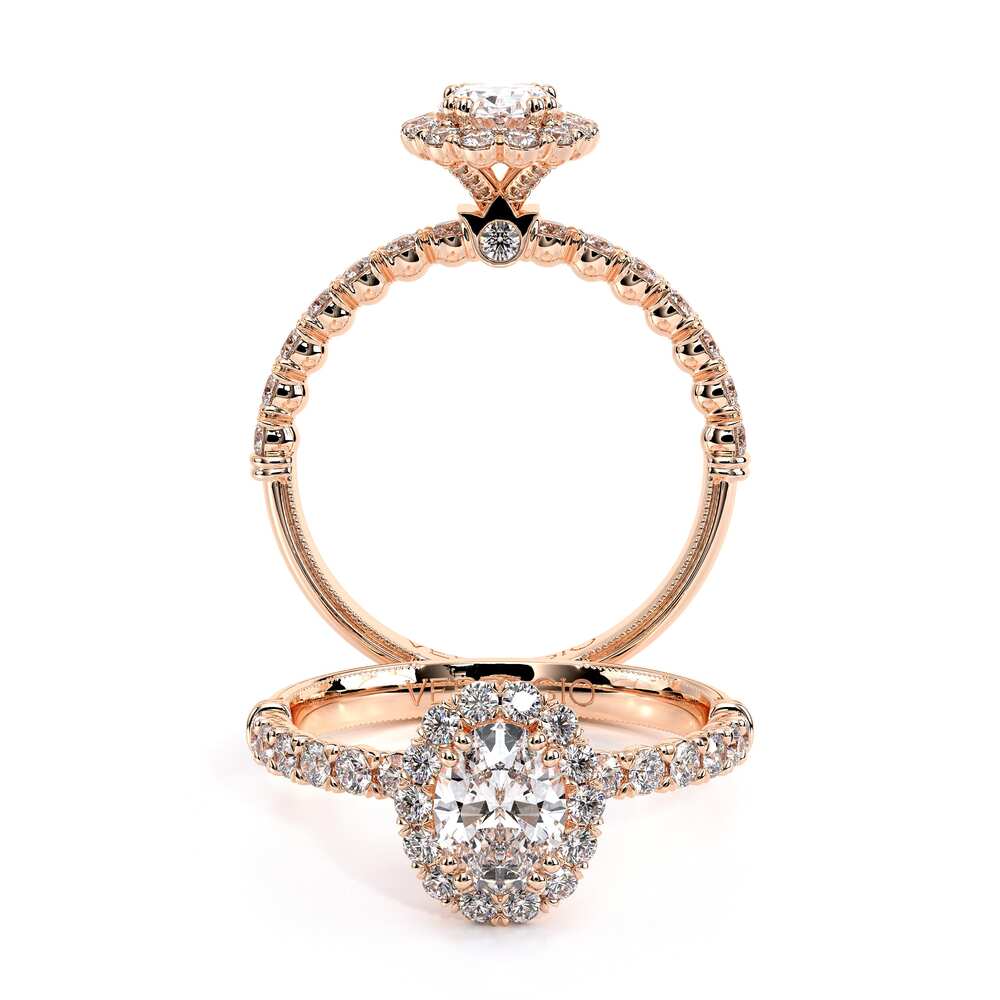 Verragio Halo Oval Engagement Ring