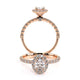 Verragio Halo Oval Engagement Ring