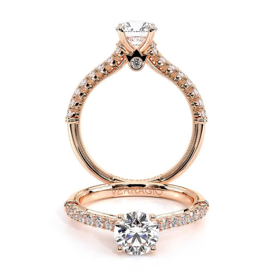 Verragio Pave Round Engagement Ring