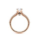 Verragio Pave Round Engagement Ring