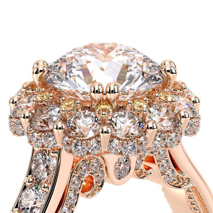 Verragio Halo Round Engagement Ring