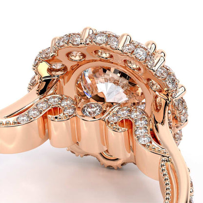 Verragio Halo Round Engagement Ring