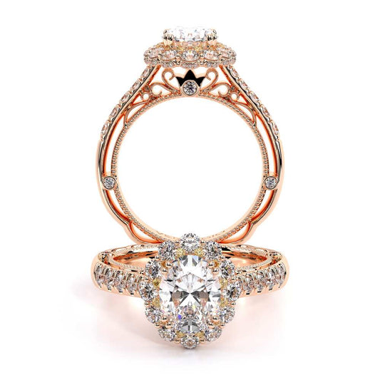 Verragio Halo Oval Engagement Ring