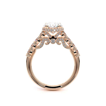 Verragio Pave Oval Engagement Ring