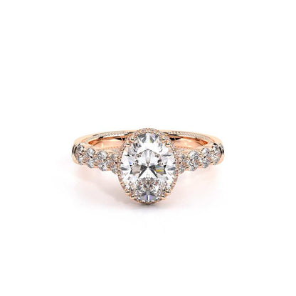Verragio Pave Oval Engagement Ring