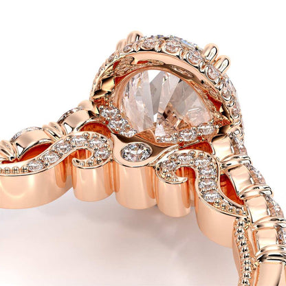 Verragio Pave Oval Engagement Ring