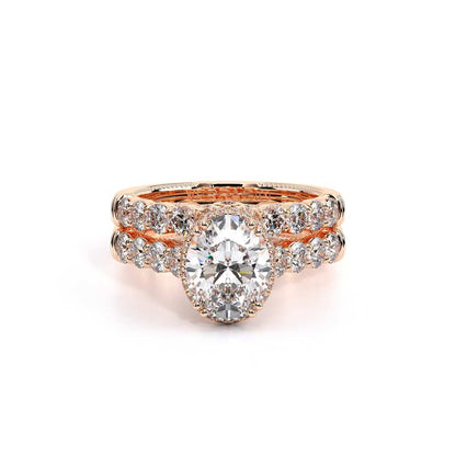 Verragio Pave Oval Engagement Ring