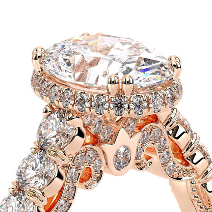 Verragio Pave Oval Engagement Ring