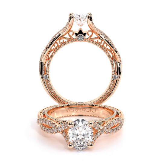 Verragio Vintage Oval Engagement Ring