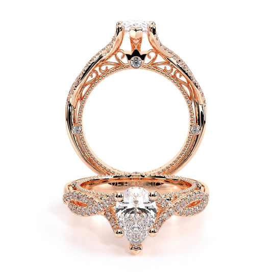 Verragio Vintage Pear Engagement Ring