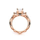 Verragio Three-Stone Oval Engagement Ring