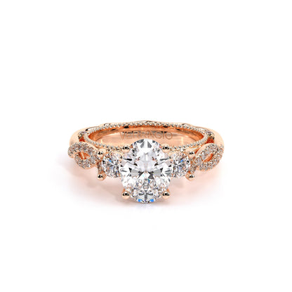 Verragio Three-Stone Oval Engagement Ring