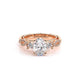 Verragio Three-Stone Oval Engagement Ring