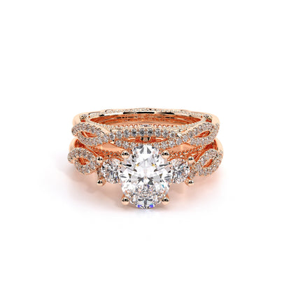 Verragio Three-Stone Oval Engagement Ring
