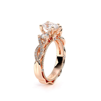 Verragio Three-Stone Pear Engagement Ring