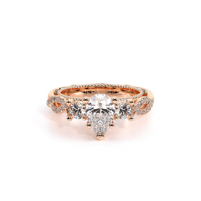 Verragio Three-Stone Pear Engagement Ring