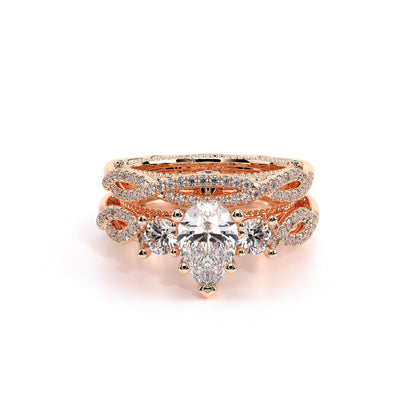 Verragio Three-Stone Pear Engagement Ring
