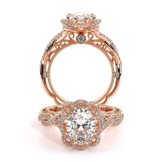 Verragio Halo Oval Engagement Ring