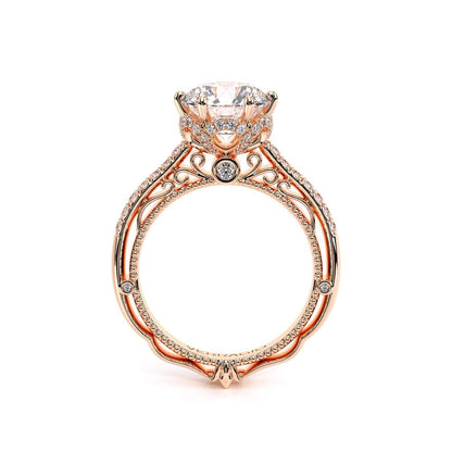 Verragio Pave Round Engagement Ring