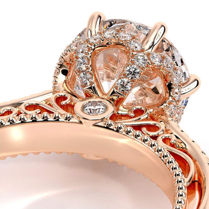 Verragio Pave Round Engagement Ring