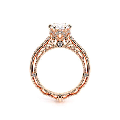Verragio Pave Oval Engagement Ring