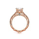 Verragio Pave Oval Engagement Ring
