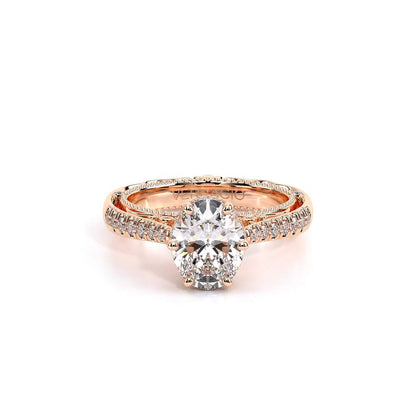 Verragio Pave Oval Engagement Ring