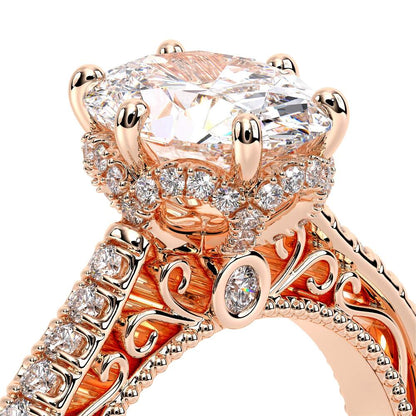 Verragio Pave Oval Engagement Ring