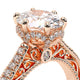 Verragio Pave Oval Engagement Ring