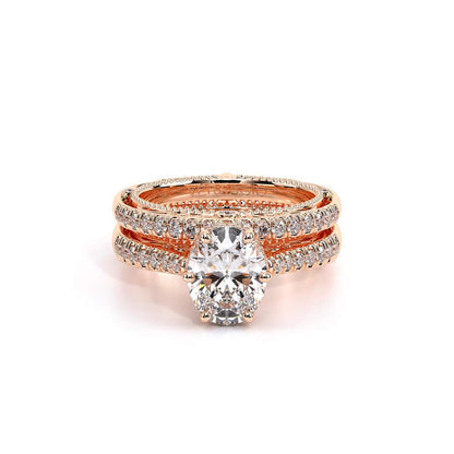 Verragio Pave Oval Engagement Ring