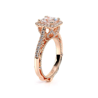 Verragio Halo Princess Engagement Ring