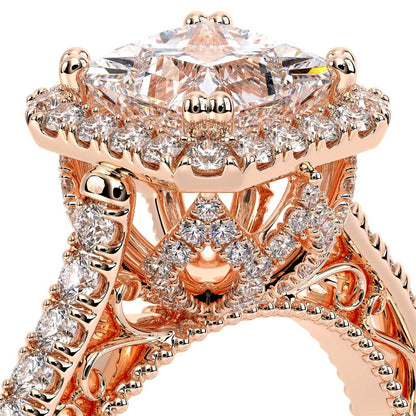 Verragio Halo Princess Engagement Ring