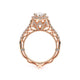 Verragio Halo Pear Engagement Ring