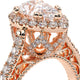 Verragio Halo Pear Engagement Ring