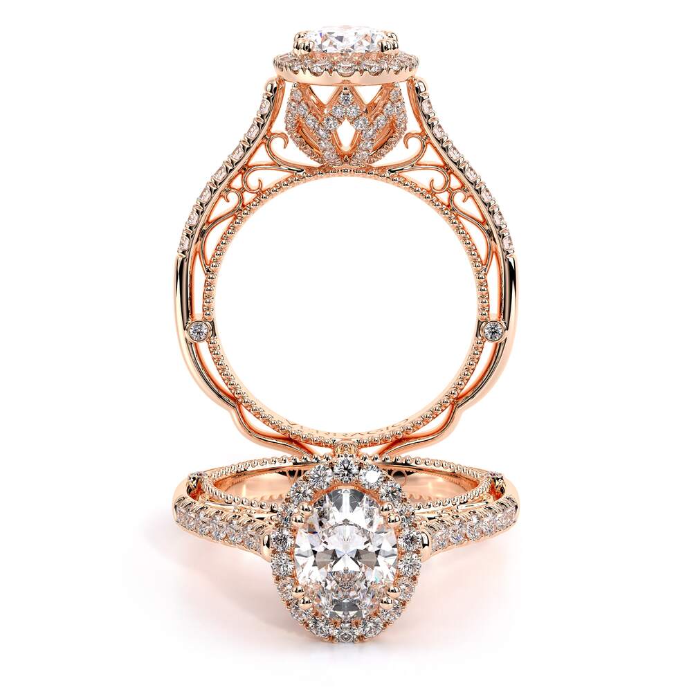Verragio Halo Oval Engagement Ring