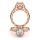 Verragio Halo Oval Engagement Ring