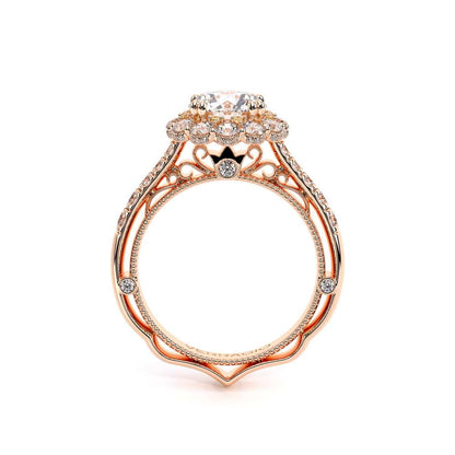 Verragio Halo Round Engagement Ring