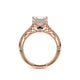 Verragio Halo Princess Engagement Ring
