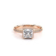 Verragio Halo Princess Engagement Ring